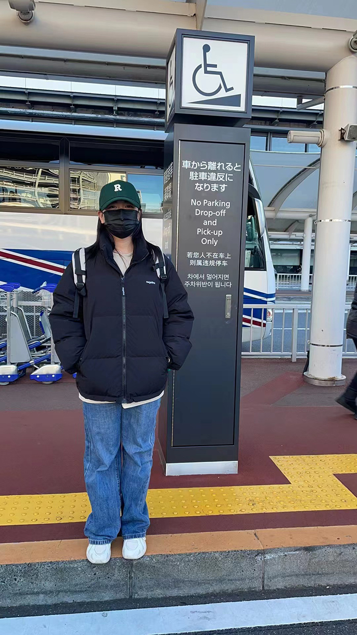 张博雯作为增润教育2023年元月生被东京国际语学院录取，开启留学读研生活。